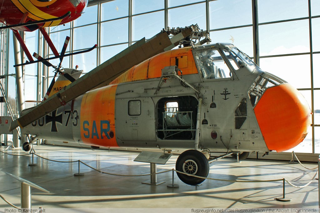 Sikorsky SH-34G-III Seabat (S-58A) German Navy / Marine 80+73 58-1557 Flugwerft Schleißheim Oberschleißheim (EDNX) 2010-01-31 � Karsten Palt, ID 3190 Sikorsky SH-34G-III Seabat (S-58A) German Navy / Marine 80+73 58-1557 Flugwerft Schleißheim Oberschleißheim (EDNX) 2010-01-31 � Karsten Palt, ID 3190